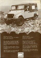 UMM Cournil 4x4 sales brochure - German text