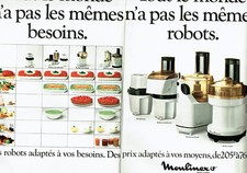 Advertising 108 1981 Les Robots Moulinex (2 pages)