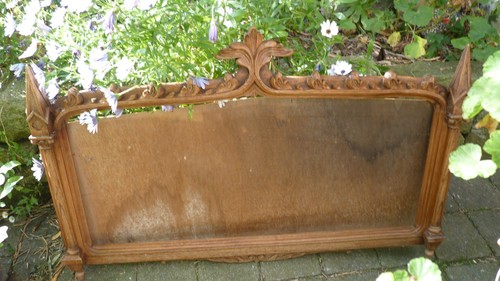 Grand cadre bois sculpté - grand,