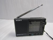 Vintage Sony ICF-SW22 AM/FM Shortwave 9 Band Radio Tested Japan Rare