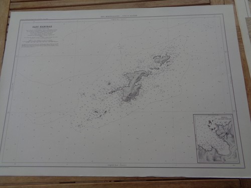 Carte marine îles habibas - , /