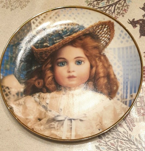 Assiette franklin poupée - assiette,
