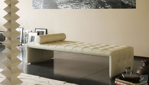 Lit jour cuir - lit,