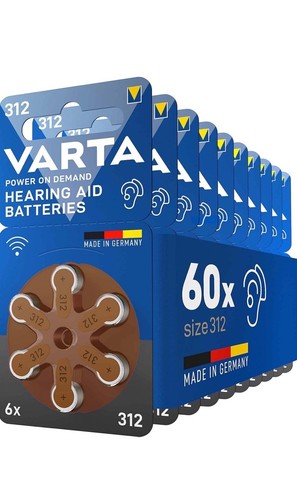 Piles appareil auditif varta - piles,