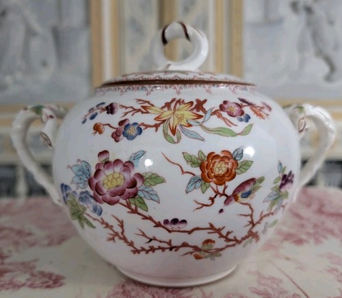 Sucrier porcelaine minton - porcelaine,