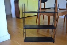 1960 ETAGERE (B) VINTAGE STRING ALL METAL LACQUER BLACK