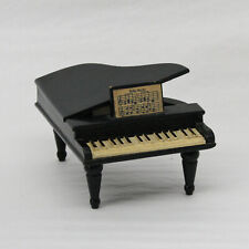 VINTAGE DOLLHOUSE DOLLHOUSE - GRAND PIANO - LARGE PIANO Painted Wood.