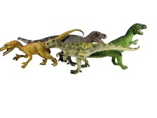 Bullyland and Safari Ltd Prehistoric Dinosaur Toy Lot 4 Museum Models RARE