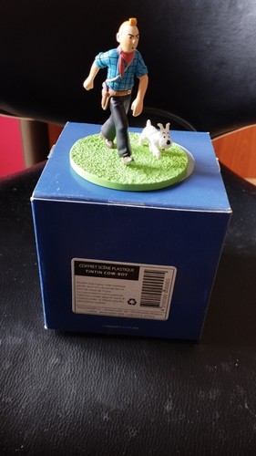 Figurine tintin cow - figurine, cow-boy