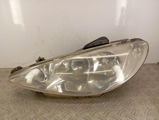 Optique avant principal gauche (feux)(phare) PEUGEOT 206 PHASE 2 BREAK 6204S9