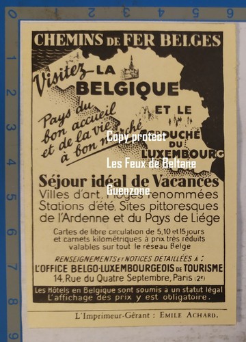 Chemins fer belge office - ,