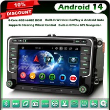 64GO Android 14 Autoradio DVD