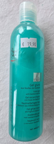 Gel givré aux - , feuilles