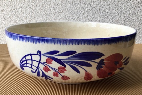 Saladier ancien porcelaine - saladier,