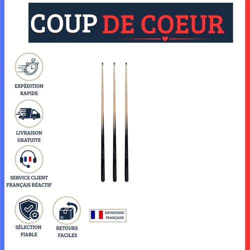 Lot queues de - de, billard