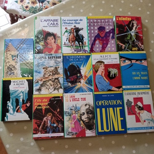 Bibliotheque verte lot 14 - lot, de