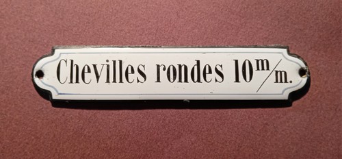 Ancienne plaque émaillée - plaque,