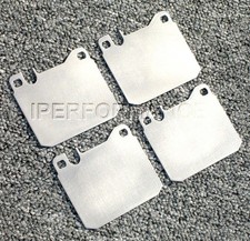 Titanium Brake Pad Shim Heat