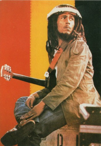 Bob marley carte - carte, postale