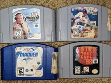 4 game package of the best Nintendo 64 sports games.  Bring back the memories?