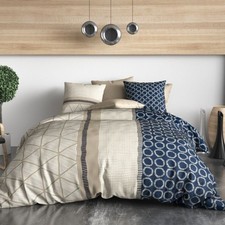 Parure housse de couette 100%