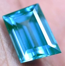 9.45 CT Naturel Paraiba Tourmaline AAA Verdâtre Fluo Bleu Cuivre Traitée Gemme