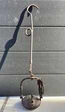 Ancienne Lampe De Mineur dite