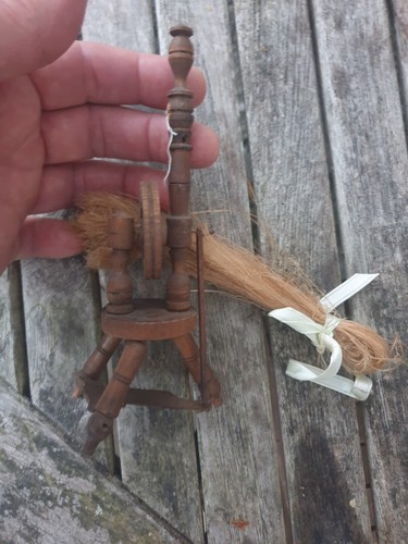 Jouet ancien rouet poupee - rouet, de