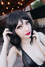 PERRUQUE NOIRE SEXY ADULTE