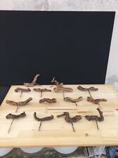 Lot De 14 Anciens Tire bouchons en bois Cep de vigne vintage Voir Photos 😉