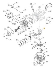 Arbre Moteur ORIGINALE STIGA