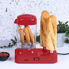 Machine à hot-dog rouge 340W