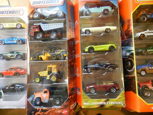 Lot matchbox packs divers - de, 5