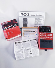 Boss RC-3 Loop Station Guitar Effects Pedal in Box w/ Adapter