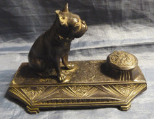 INKK with French Bulldog REGULATED, signed OUVERT.