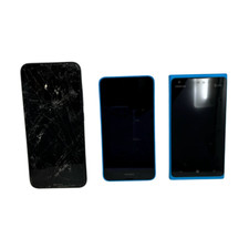 Lot of 3 Phone Nokia C200 Lumia 635 920 6.9" 4G WiFi AMOLED Microsoft READ Repai