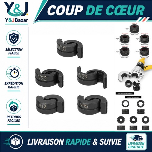 Mâchoires sertissage v12 - de,