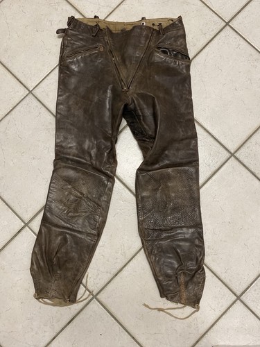 Pantalon cuir moto allemand - pantalon,