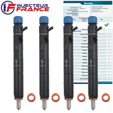 4x EJBR02101Z Injecteur Delphi Renault Kangoo Clio 1,5 DCI EJBR01701Z 28232242