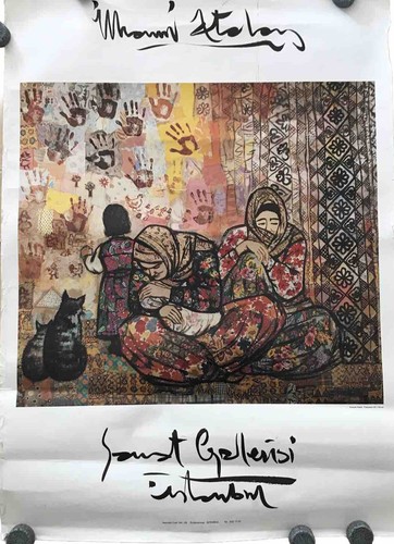 Affiche ilhami atalay expo - affiche,