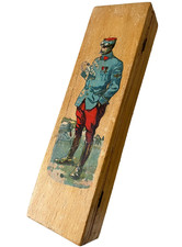 Plumier d'élève Patriotique - WW1 - poilu- Militariat- 14/18 Porte-plume