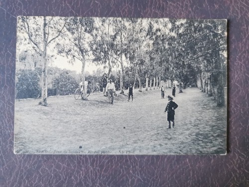 Cpa sfax jeux boules - sfax,