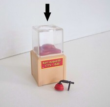 Playmobil (K1125) Police - Display Cabinet & Glass Cutout Museum 4265 Incomplete