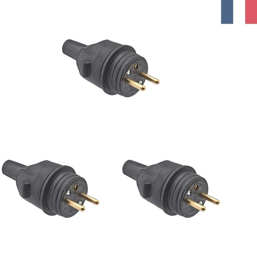 Prise électrique mâle - prise,