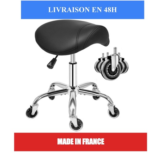 Tabouret roulettes pivotant - à,