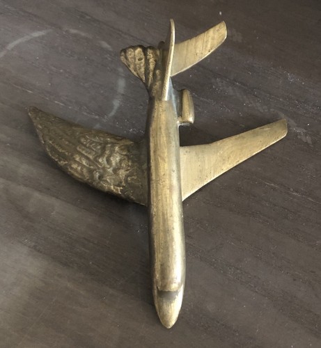 Ancien avion aigle en - /, laiton