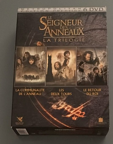 Dvd seigneur des anneaux - le, la