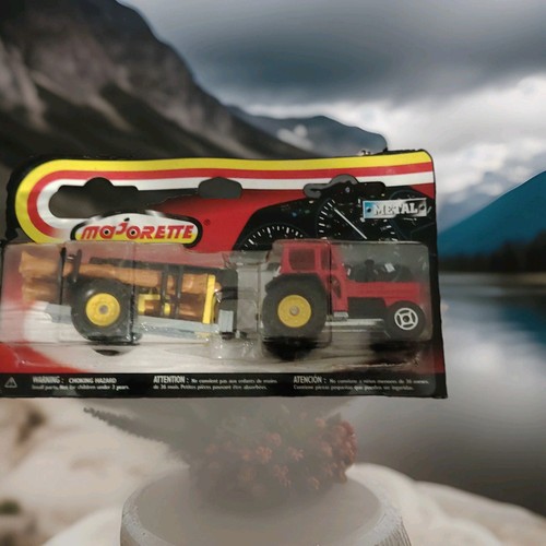 Majorette 334 tracteur rouge - tracteur,
