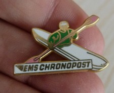 BEAU PIN'S SPORT CANOE KAYAK EMS CHRONOPOST PTT LA POSTE ZAMAC CLAUDE BENEZIT