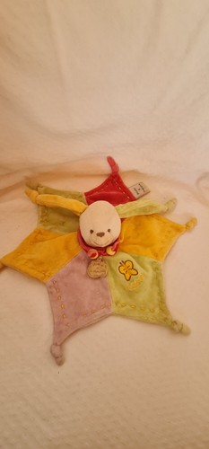 Doudou plat lapin - plat,